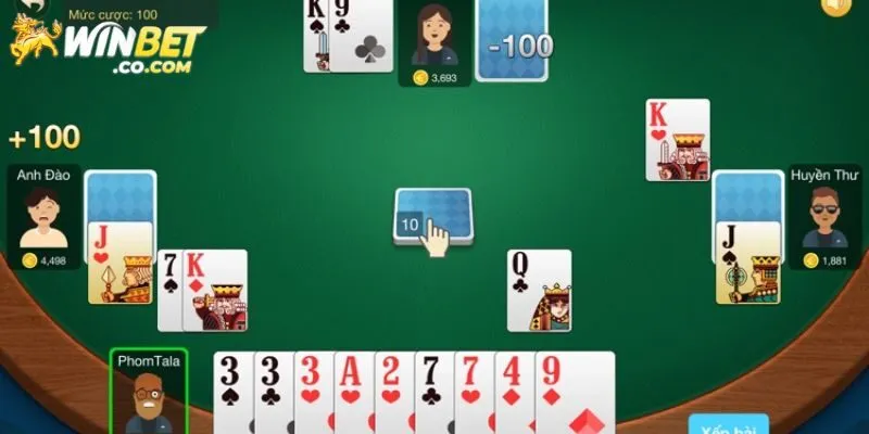 Luật lệ và thuật ngữ game Phỏm Tá Lả